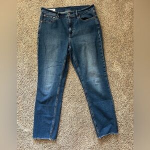 GAP Vintage Slim Midrise Skinny Raw Hem Jeans 31